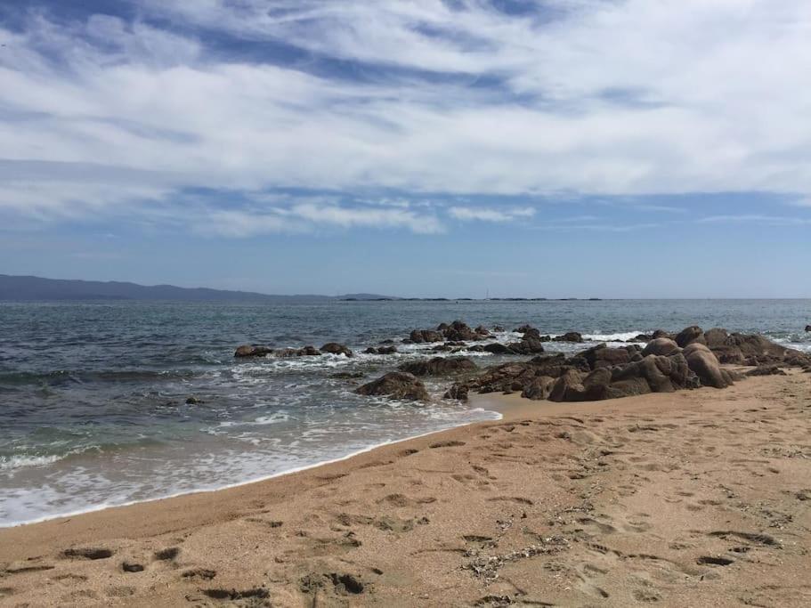 F2 Vue Mer Dans Residence Avec Piscine Ajaccio  Eksteriør bilde