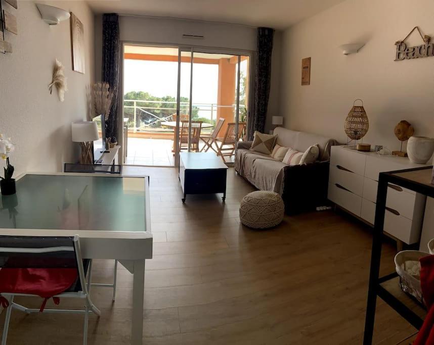 F2 Vue Mer Dans Residence Avec Piscine Ajaccio  Eksteriør bilde